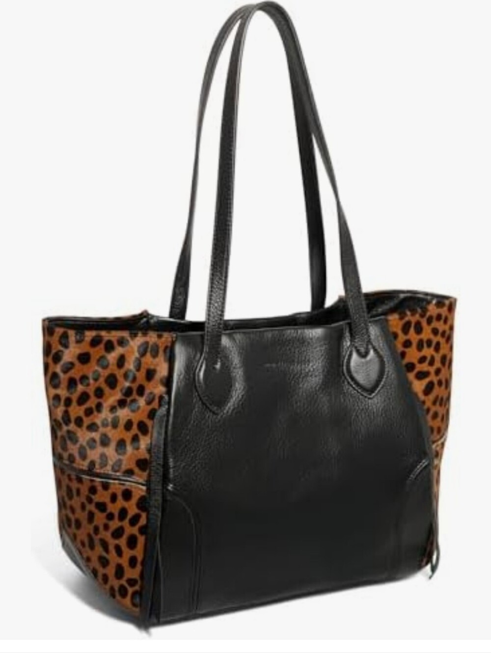 Aimee Kestenberg Chelsea Novelty TOTE Honey Cheetah Haircalf
